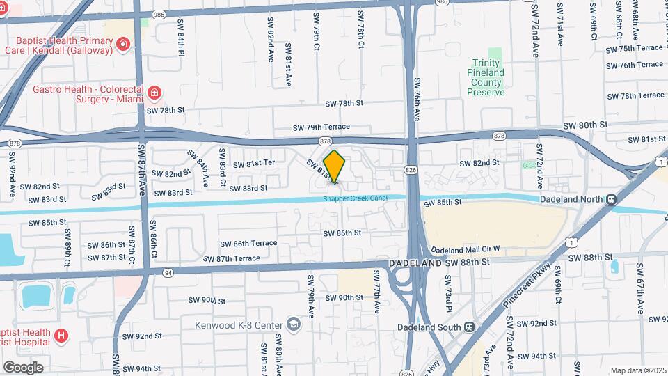 7900 Camino Cir Map and Location Details