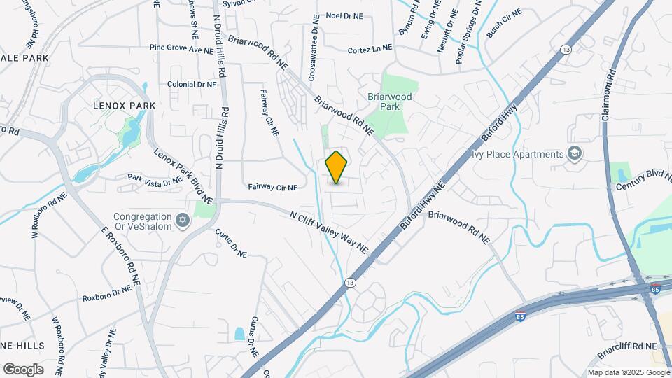 1368 Live Oak Ln Map and Location Details