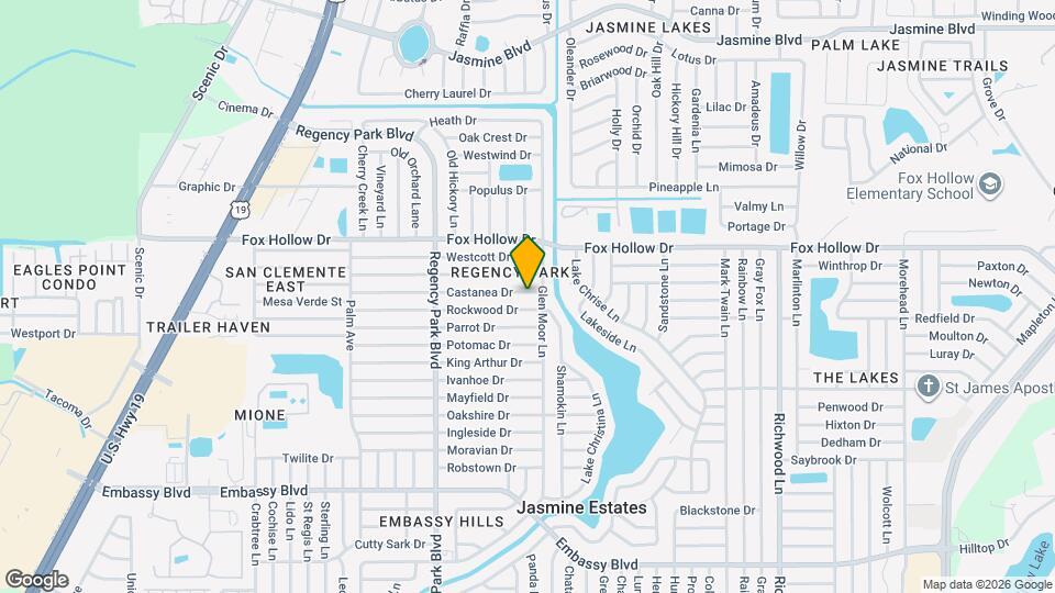 7410 Castanea Dr Map and Location Details