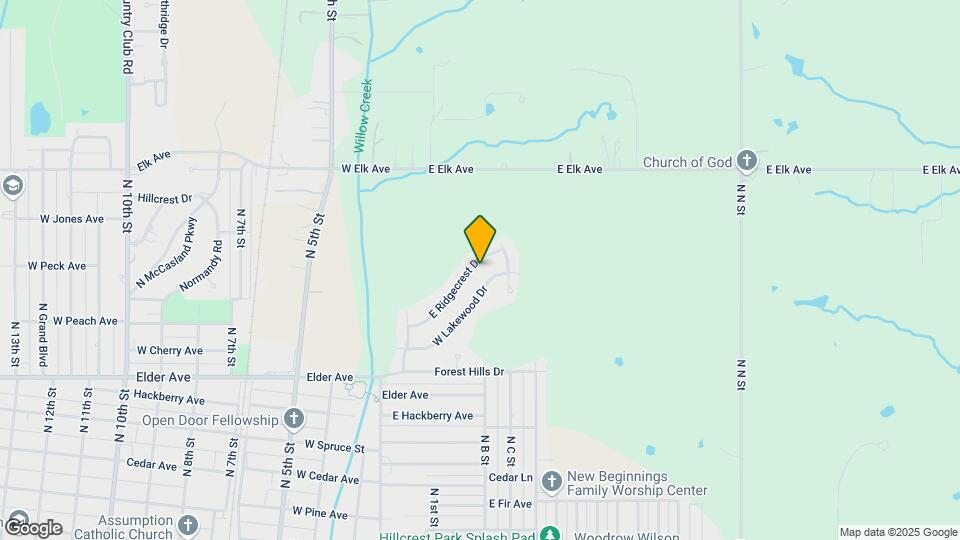 306 Ridgecrest Dr Map and Location Details