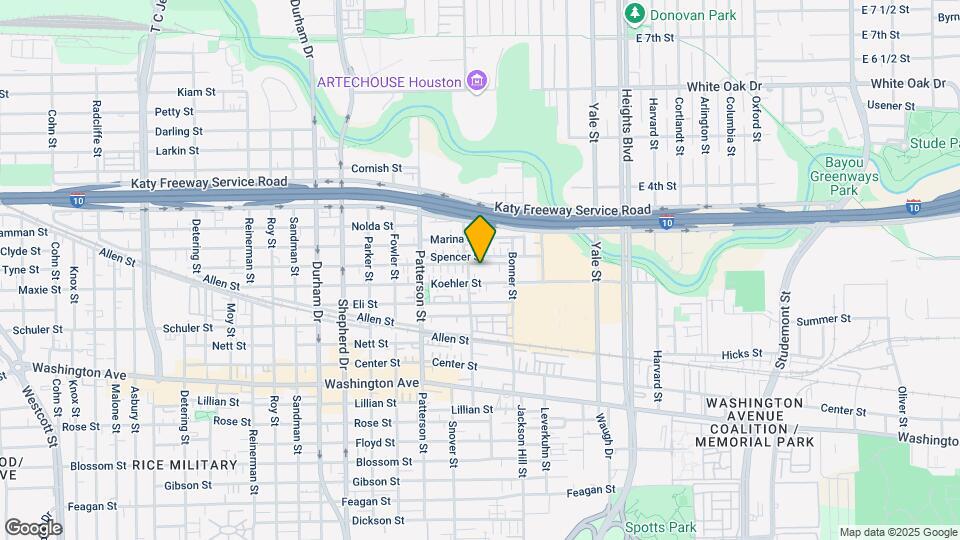 4217 Eigel St Map and Location Details