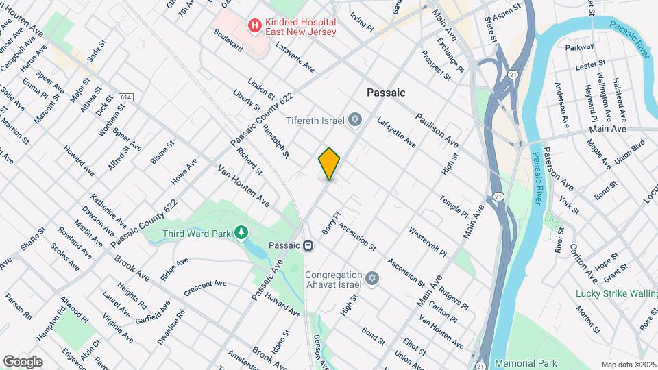 245 Passaic Ave Map and Location Details