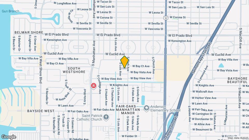 4106 W Norma Ave Map and Location Details