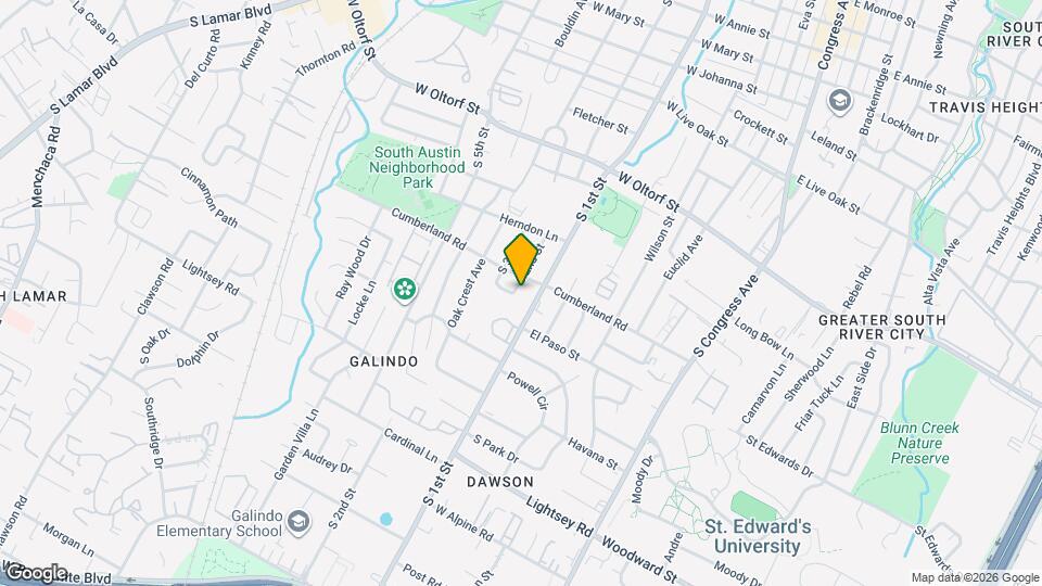 2705 S 2nd St Map and Location Details