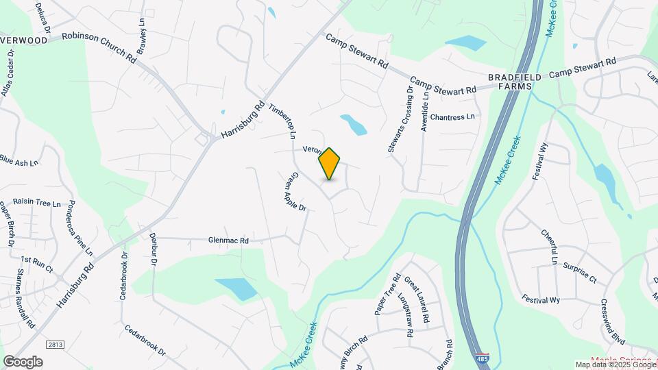 9708 Chestnut Glen Ct Map and Location Details