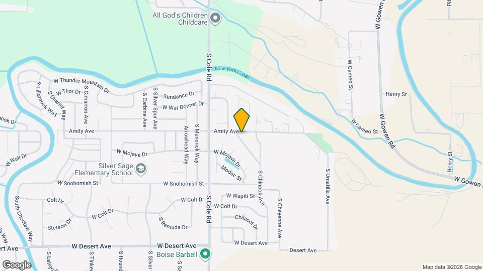 7201 W Amity Rd Map and Location Details