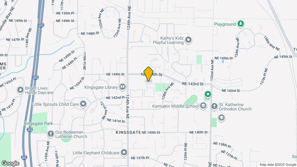 14334 126th Ave NE, Unit #B202 Map and Location Details