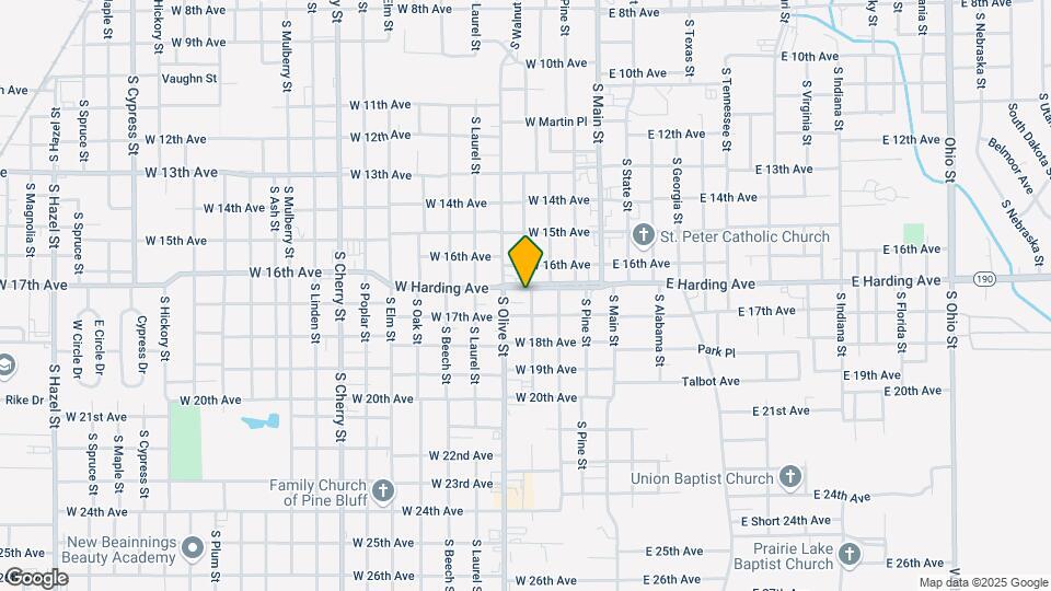 408 W Harding Ave-Unit -A Map and Location Details
