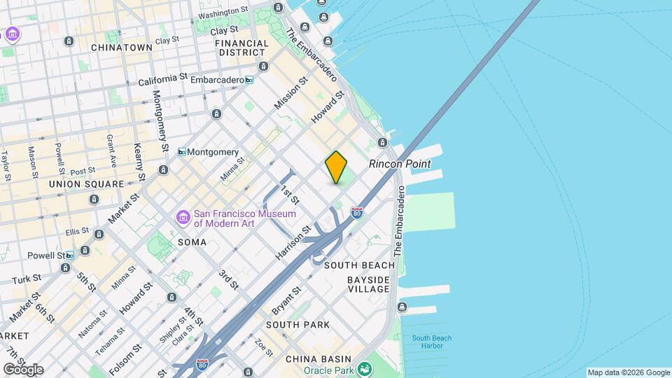 388 Beale Mapa y Detalles de la Ubicación