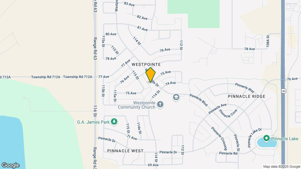 7502 Westpointe Dr Map and Location Details