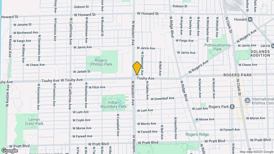 2342-2352 W Touhy Ave Map and Location Details