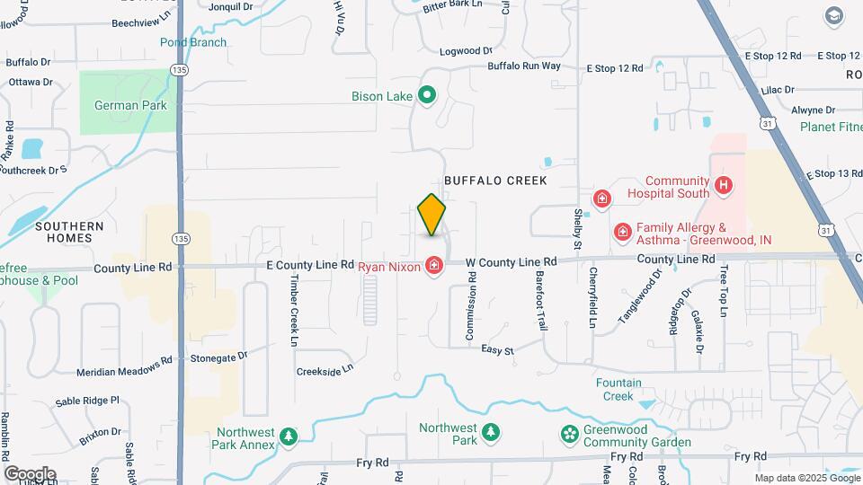 Buffalo Creek Apartments Map and Location Details