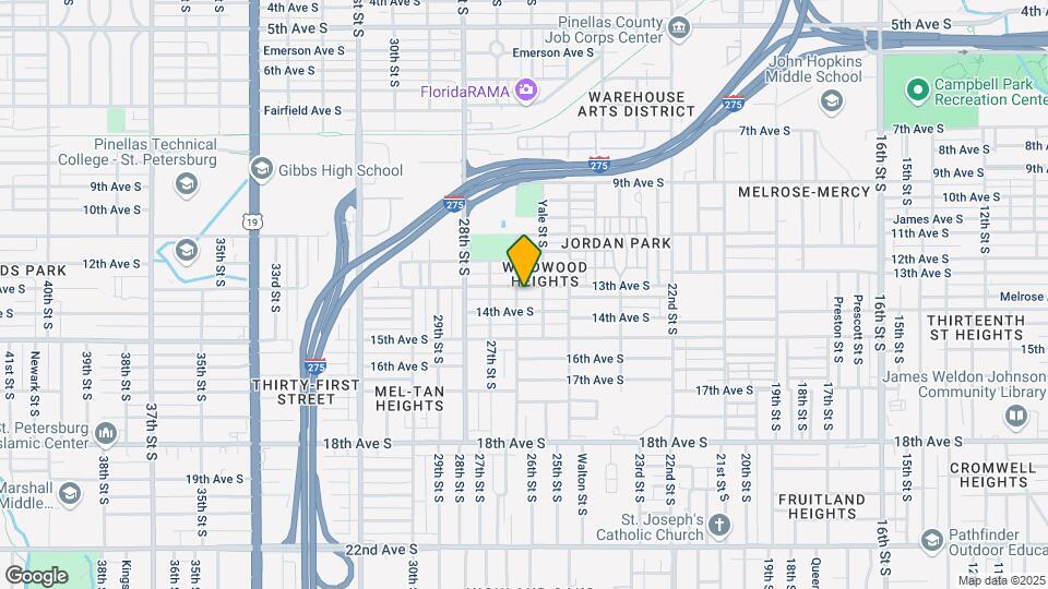 2580 13th Ave S Map and Location Details