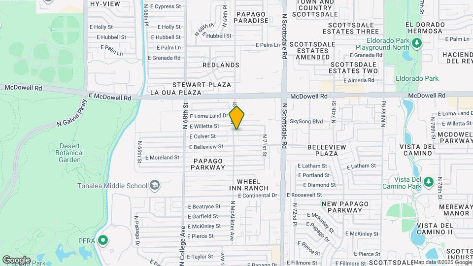 1325 N 70th St Map and Location Details