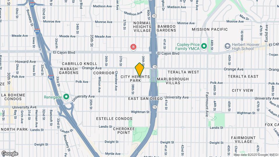 4122-4126 39th St Map and Location Details