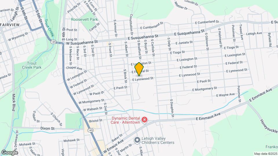 141 E Lynnwood St Map and Location Details