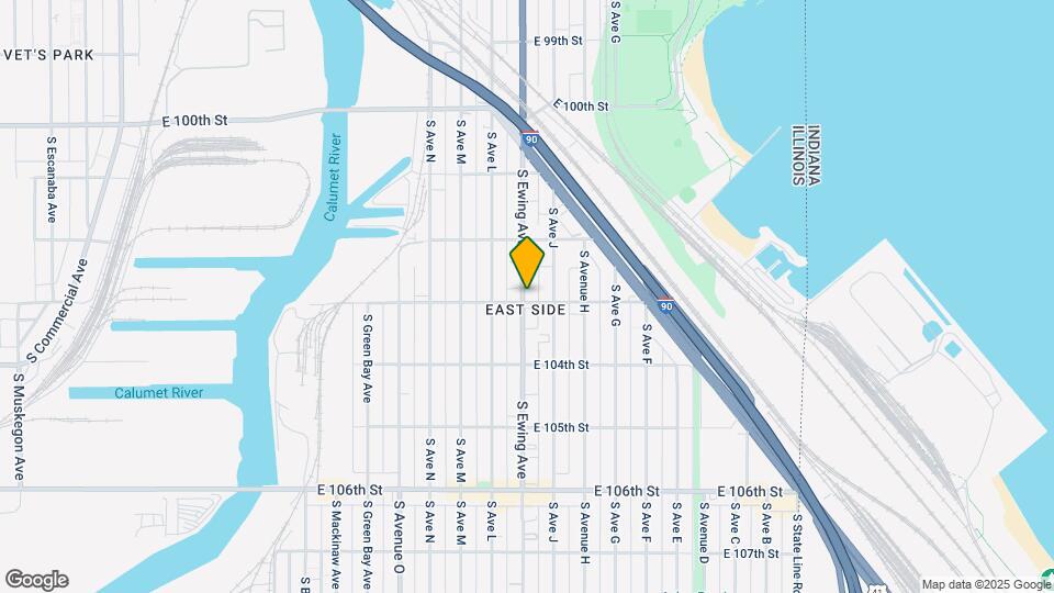 10259 S Ewing Ave Map and Location Details