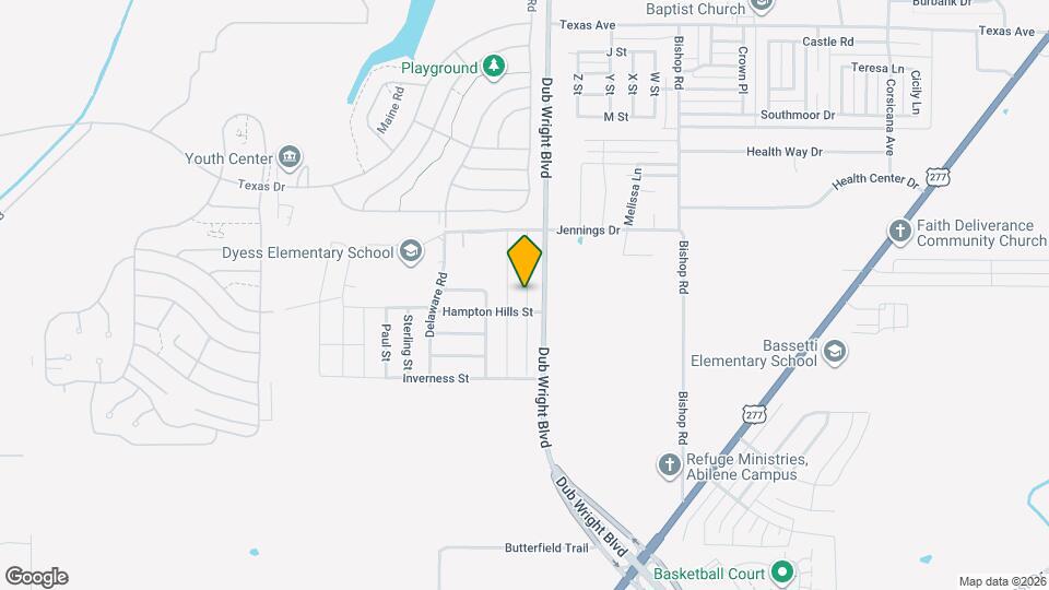 2910 Glennster St Mapa y Detalles de la Ubicación