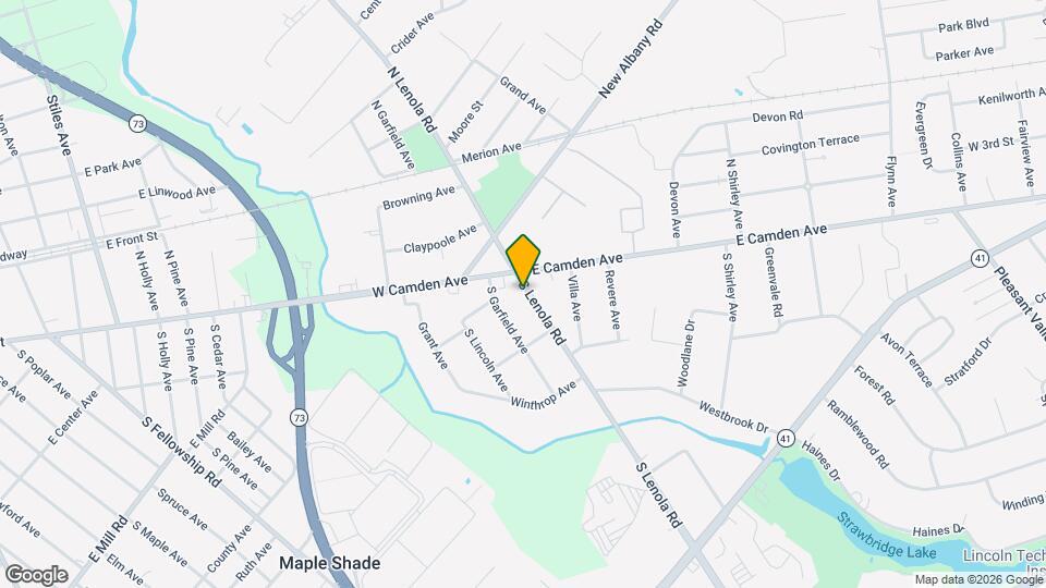 12 S Lenola Rd Map and Location Details