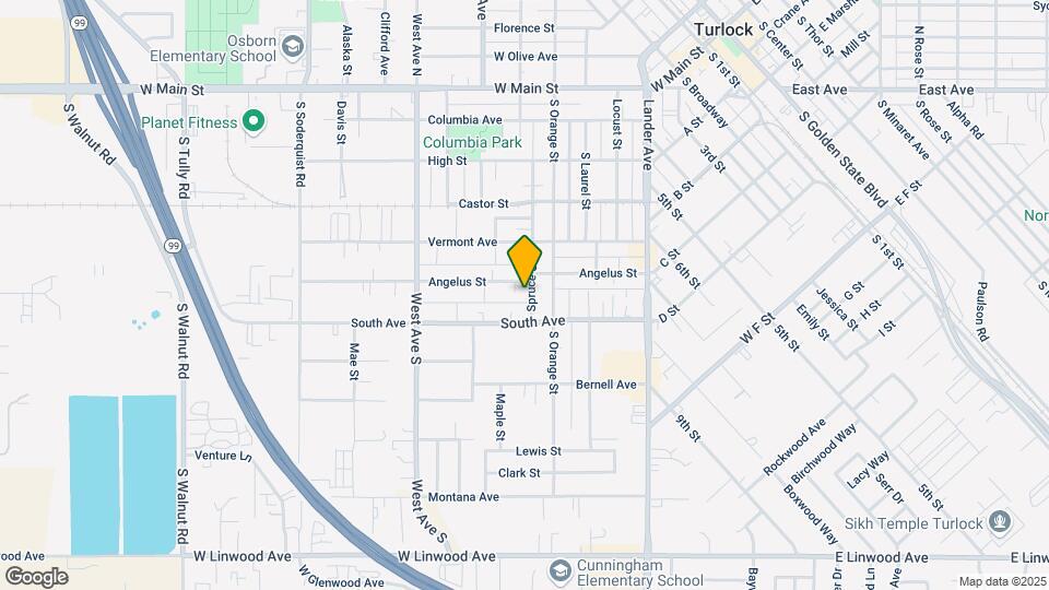 661-665 Spruce St Mapa y Detalles de la Ubicación