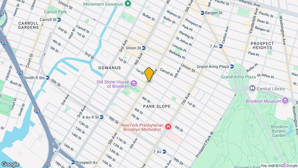 297 5th Ave Map and Location Details
