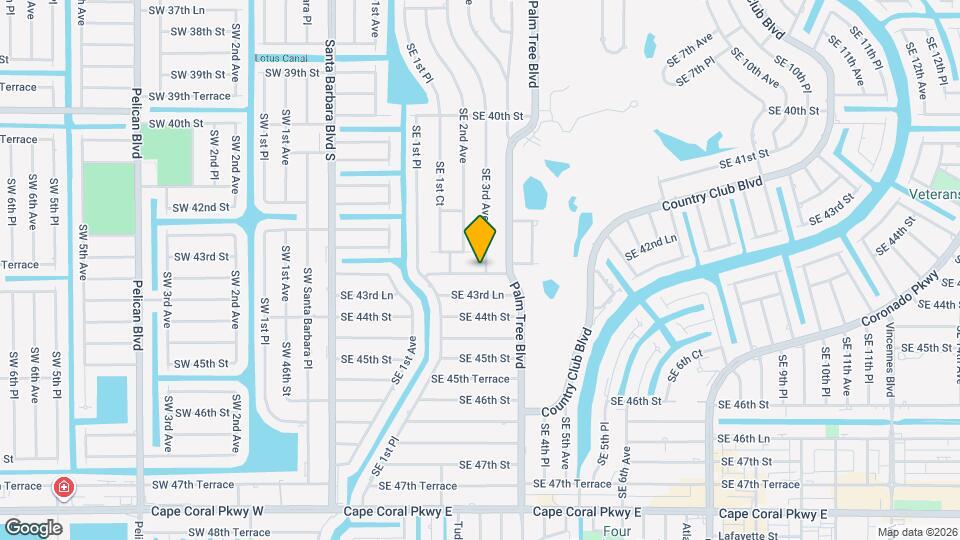 4240 SE 3rd Ave Map and Location Details