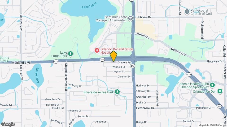 3112 Oranole Rd Map and Location Details