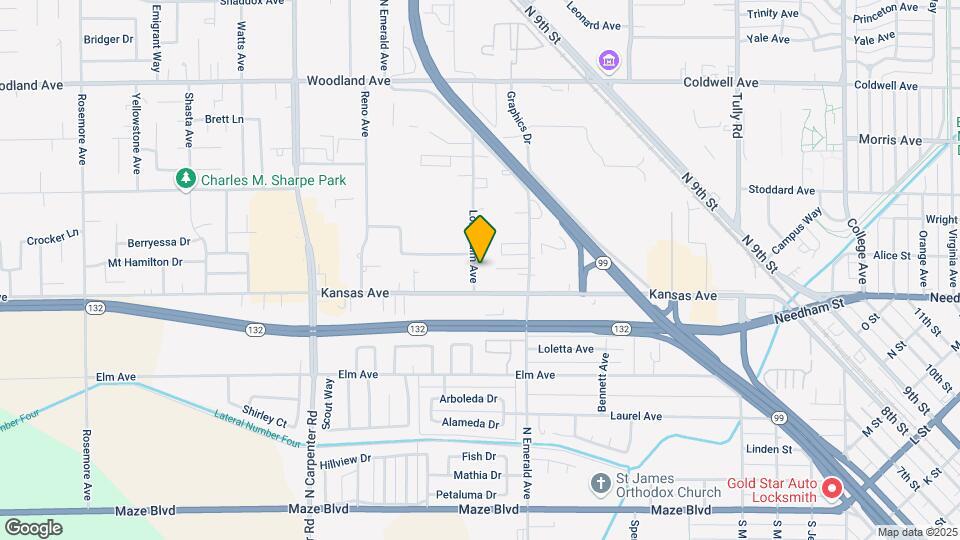 820 Lone Palm Ave Map and Location Details
