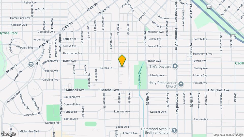 1801 W 6th St Map and Location Details