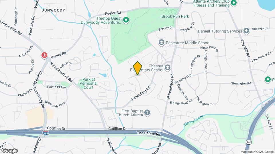 704 Dunbar Dr Map and Location Details