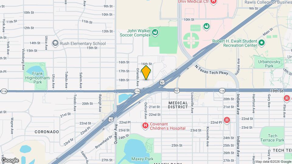 4111 18th St Map and Location Details