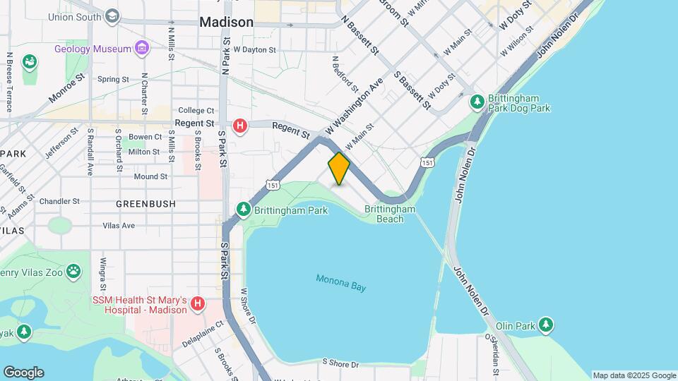 125 S Brittingham Pl Map and Location Details