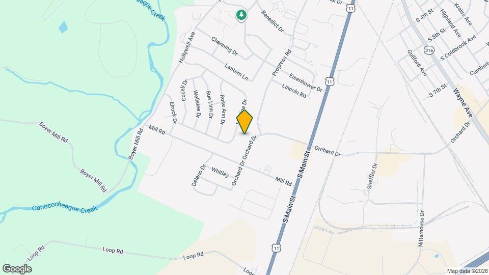 Orchard Apartments Map and Location Details