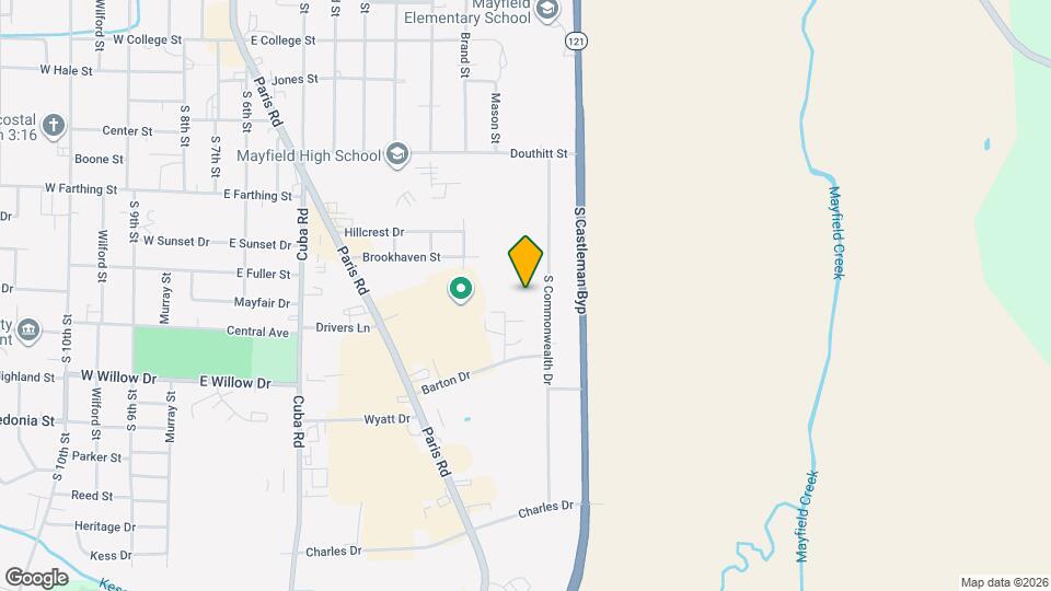 Commonwealth Court Apartments Map and Location Details