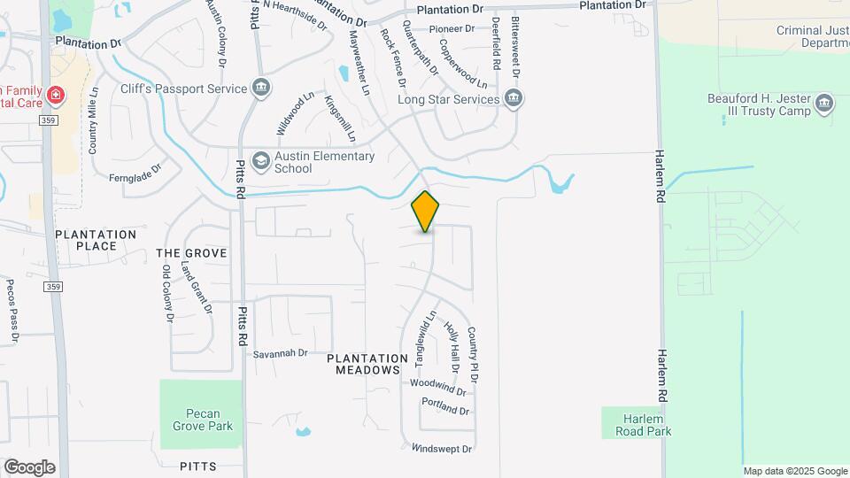 2335 Trail Wood Ln Map and Location Details