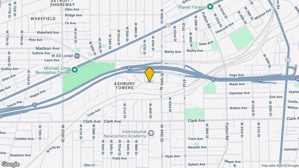 4511 Fenwick Ave Map and Location Details