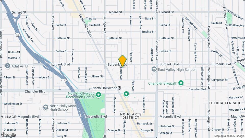 5552 Elmer Ave Map and Location Details