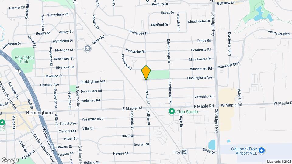 487 N Eton St Map and Location Details