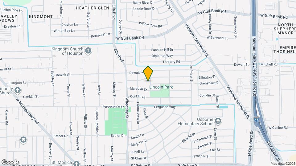 8715 Knox St Map and Location Details