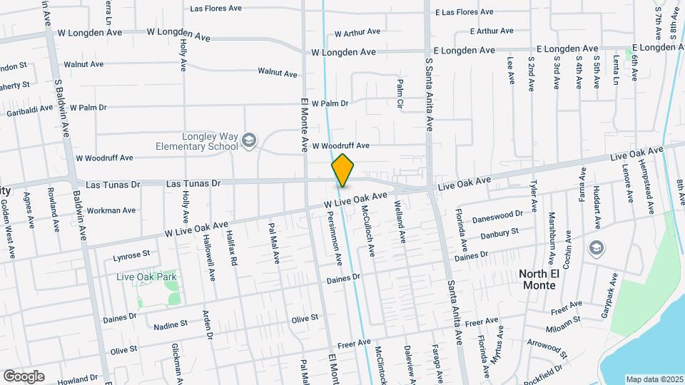135 W Live Oak Ave, Unit I Map and Location Details