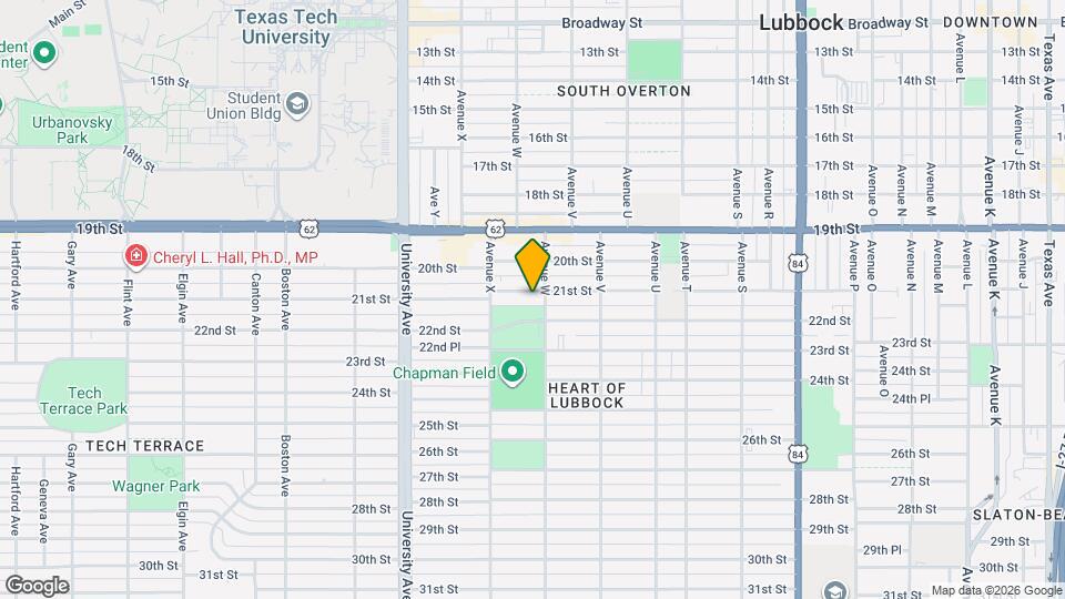 2305 21st St Map and Location Details