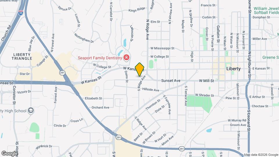 804 Sunset Ave Map and Location Details