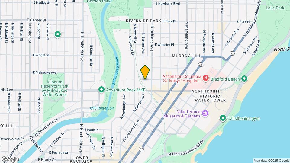 1707 E Thomas Ave, Unit 1707 East Thomas Avenue Mapa y Detalles de la Ubicación