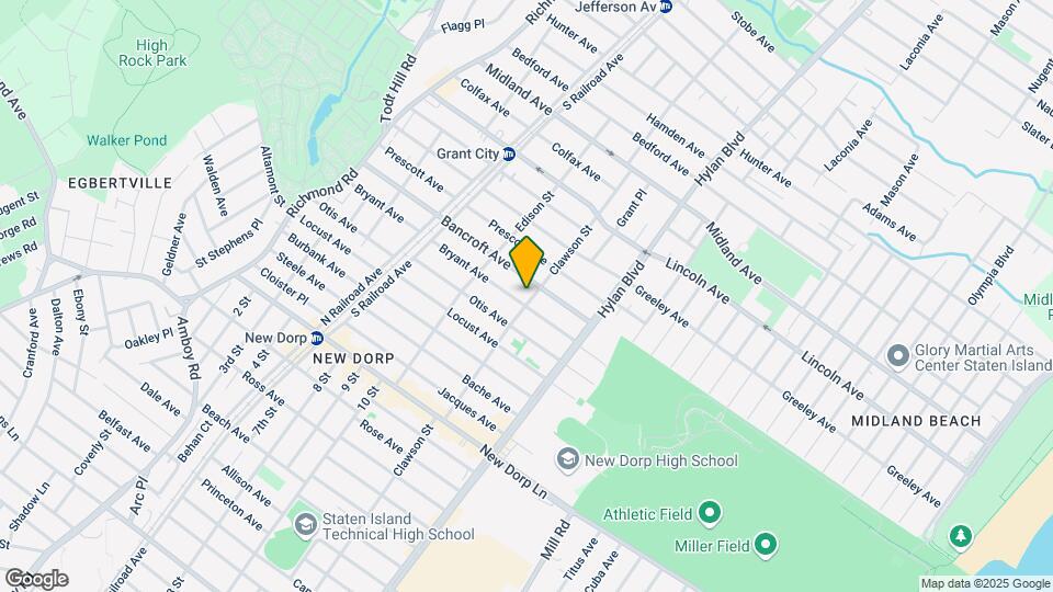 235 Bryant Ave Mapa y Detalles de la Ubicación