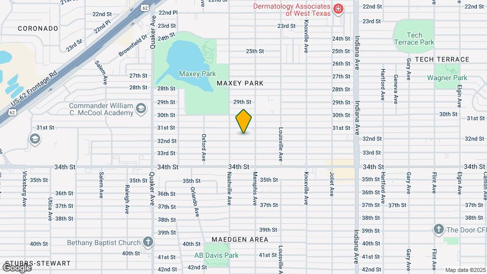 3810 32nd St Map and Location Details