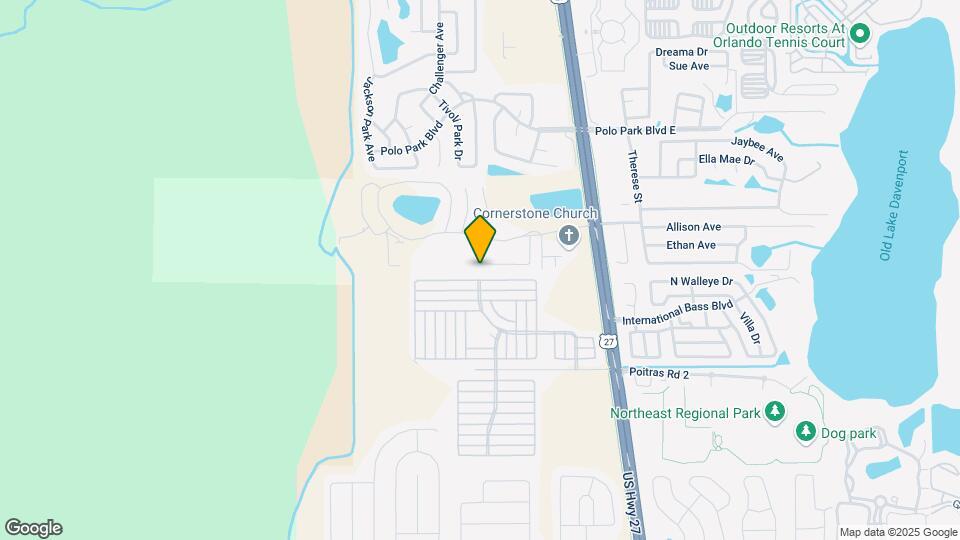 1028 Washington Palm Loop Map and Location Details