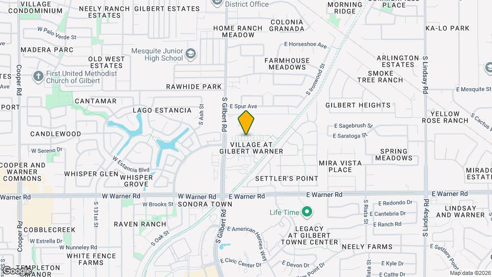 92 E Catclaw St, Unit #104 Map and Location Details