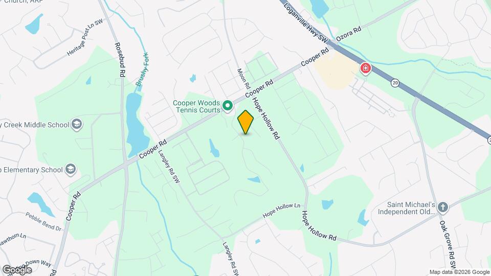 2900 Cooper Woods Dr Map and Location Details