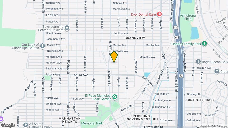 3418 Frankfort Ave Map and Location Details