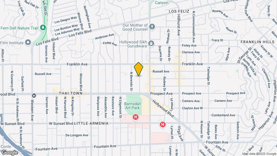1803 N New Hampshire Ave Map and Location Details